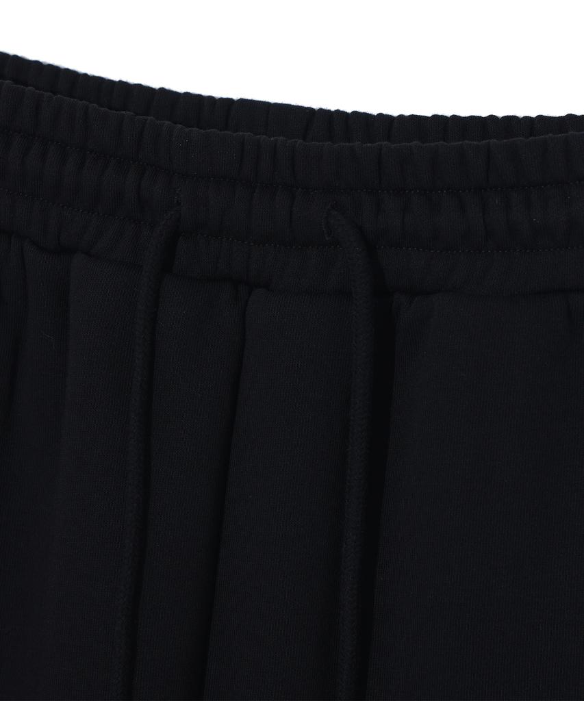 RAYFIKERS Side One-Pleat Wide Sweatpants Mq6Pu187_Black