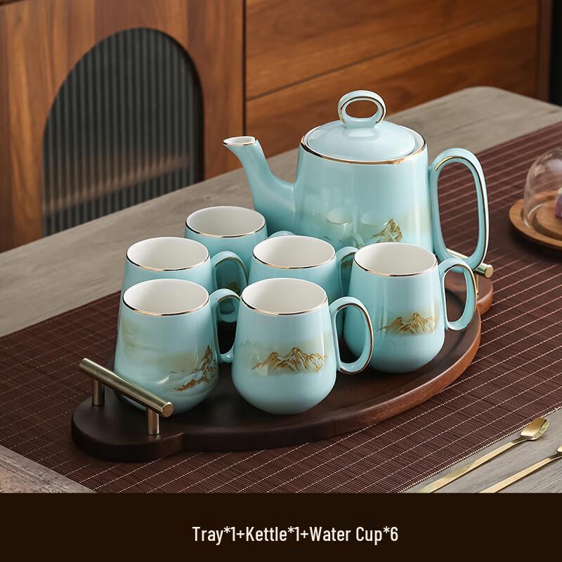 

Hanyou Chinese Ceramic Teapot & Cup Gift Set