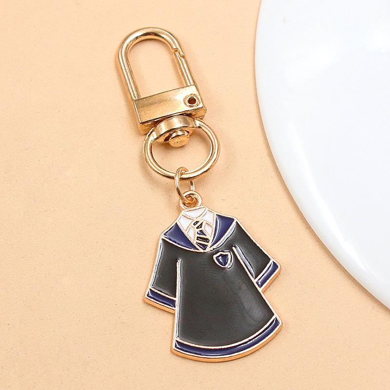 European & American Cross-Border Alloy Jewelry: Graduate's Hat & Flower Pendant Charm