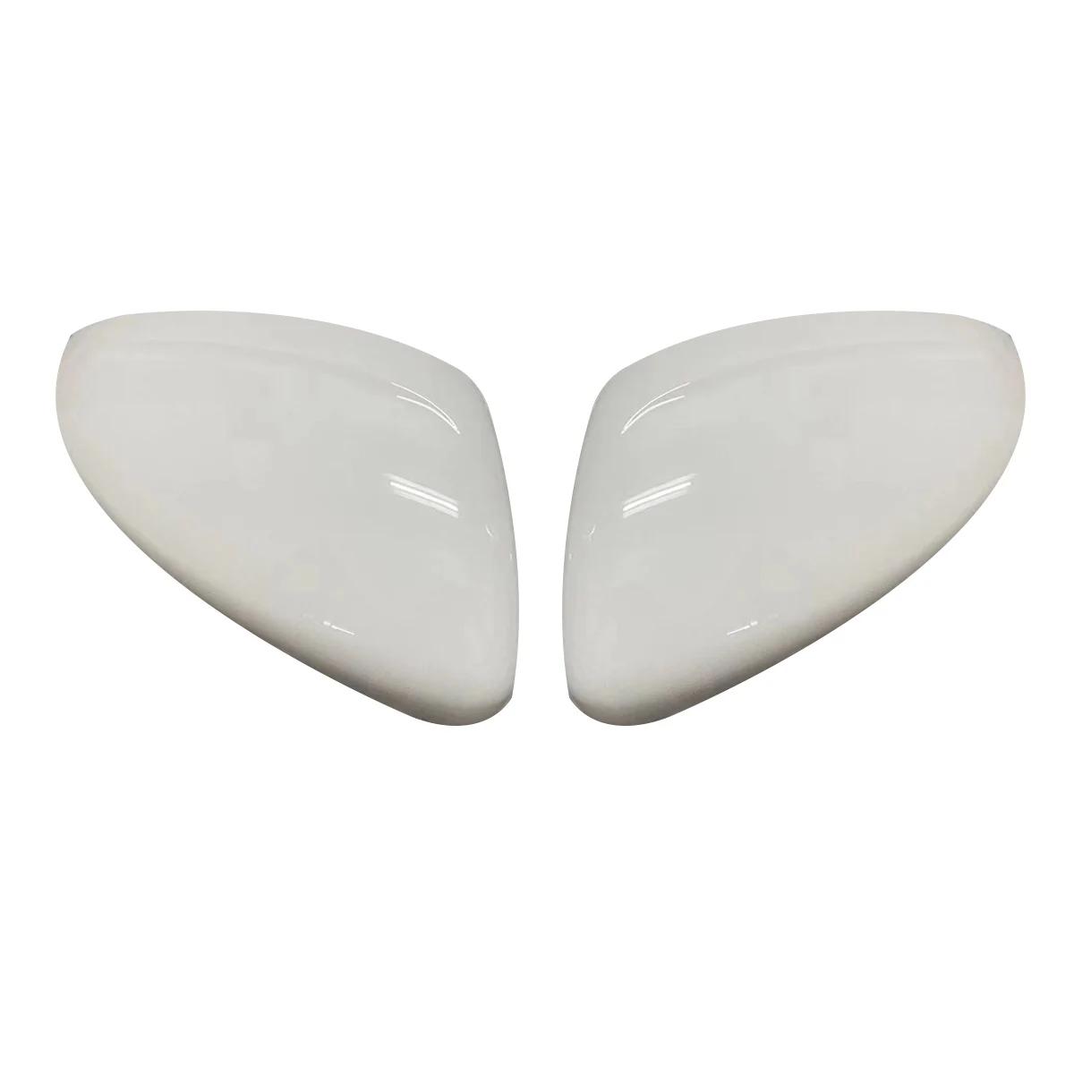 

2 шт. для Peugeot 208/2008 2012-2018 боковая дверь, крышка зеркала заднего вида, накладки, автомобильные аксессуары, левая + правая сторона, сменный стиль белый