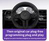 Black Chrome Sport Leather Steering Wheel For F30 F36 F20 F23 F22 M3 F80 X1 F48 F10 F07 F01 M5 E84 E87 E90 E70 Car Accessory