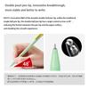 KACO JOY Gel Pen 0.5mm Black Fun Capped Biscuit Stick Style Frosted Body Daily Writing Pens 1600m Large Capacity School Supplies