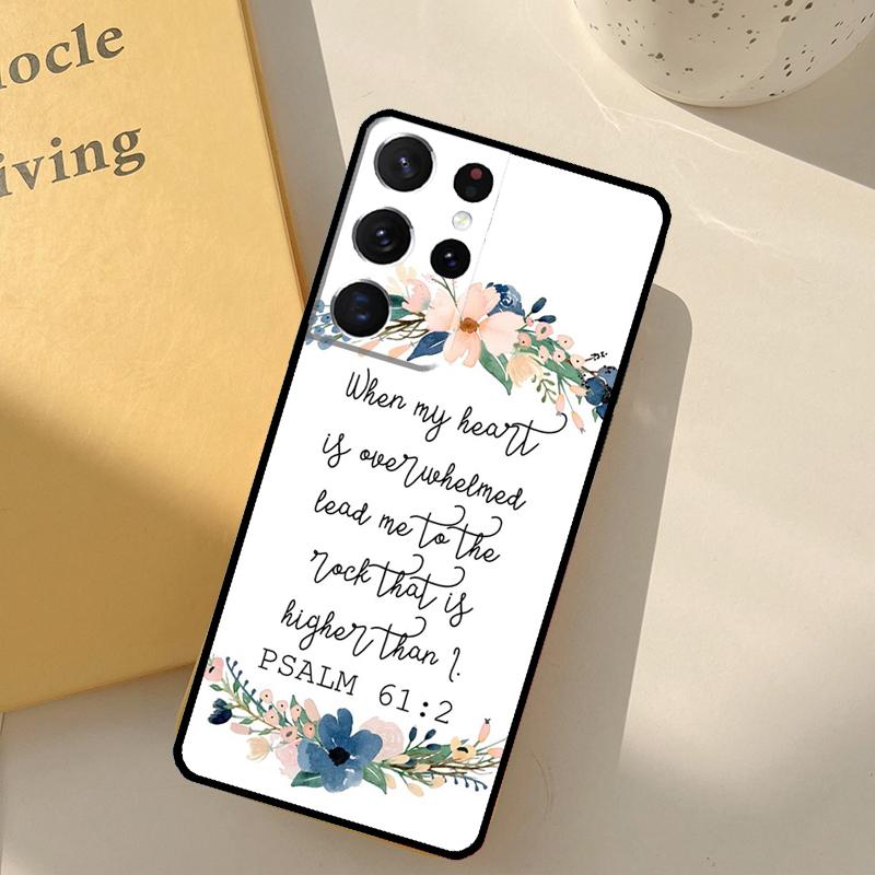Jesus Bible Christian Religious Phone Case For Samsung Galaxy S25 Ultra S20 S21 S22 S23 S24 S9 S10 Plus S25 FE Cover Shell