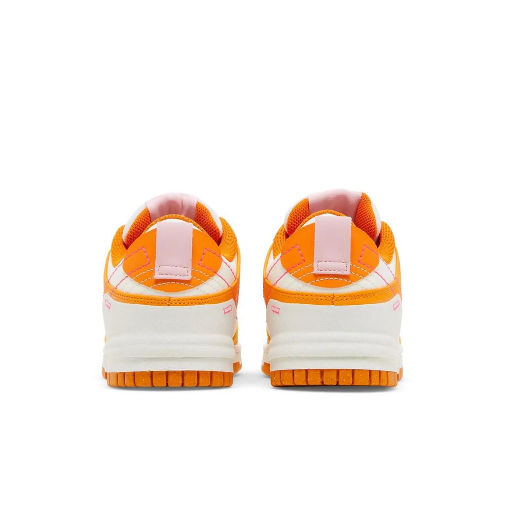 Nike Womens Dunk Disrupt 2 'Sunrise' (women's sizes) Sail / Solar Flare / Medium Soft Pink / Hyper Pink Skate Shoes DX2676 100
