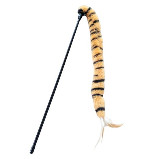 Funny Cat Stick Toy, Cat Toys for Indoor Cats, Interactive Cat Teaser Wand, Plush Kitten Toys, Cat Toy for Indoor Play Exercise