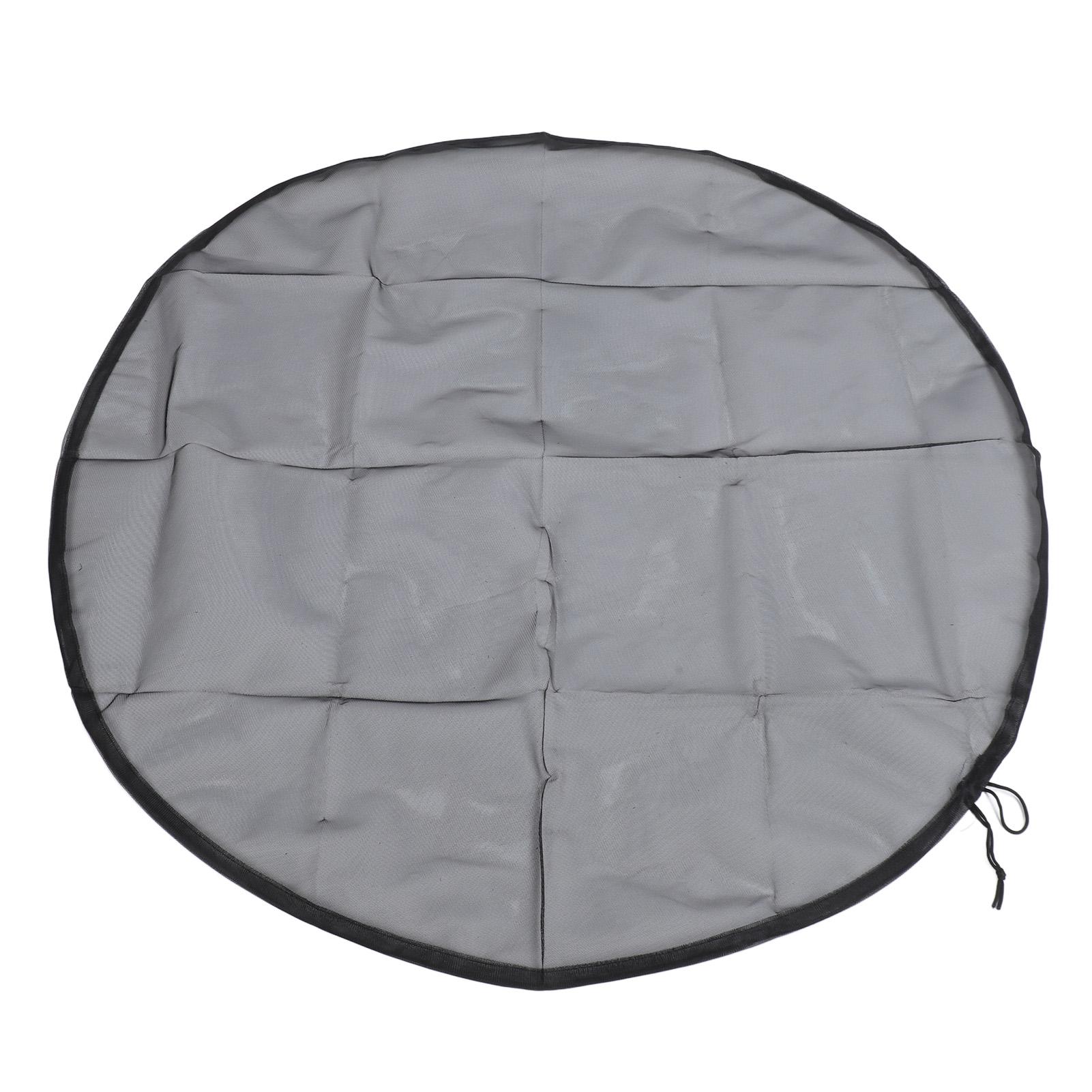 Rain Net Cover Round Speaker Grill Cover 4\  Car Speaker Covers Metal Mesh Speaker Grill Replacement with Screws for Car