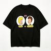 Beavis And Butthead Cartone Animato Retrò Unisex Maglietta con Stampa in Modal Manica Corta Girocollo Streetwear Vestibilità Larga T-shirt