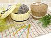 NASKA Craft Tape Kit, Yuzubiyori Small Organizer with Lid, Col.2, Cream, NCK-15