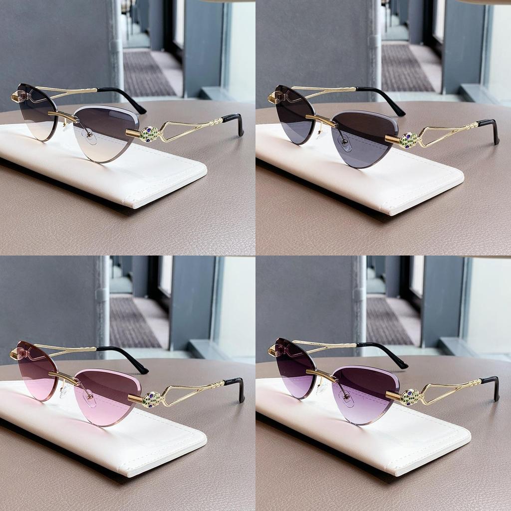 Summer Cat Eye Sunglasses With Uv400 Protection For Fashionable Travel And Parties