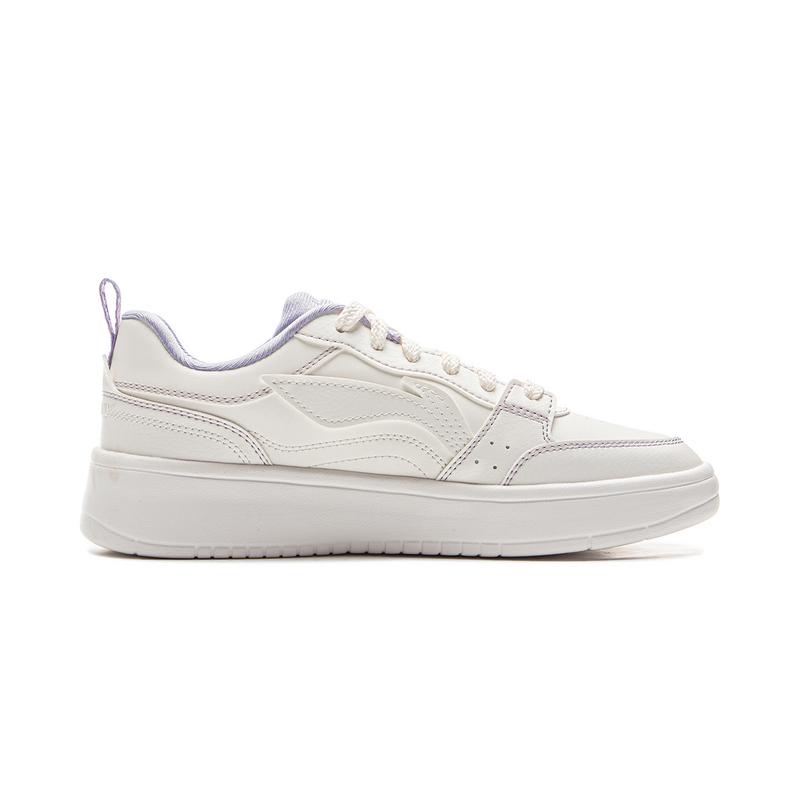 Li Ning Sycee Slip Resistant Cushioning Abrasion Resistant Lightweight Breathable Low top Skateboard Shoes Women's AGCV144-2