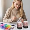 3 Bottles Of 10ml Glue 15 Colors Of Resin Dazzling  3mm Pieces For Making  Dazzling Kit With 3 Pieces Of Glue For Clothing Shoes Art Book Art