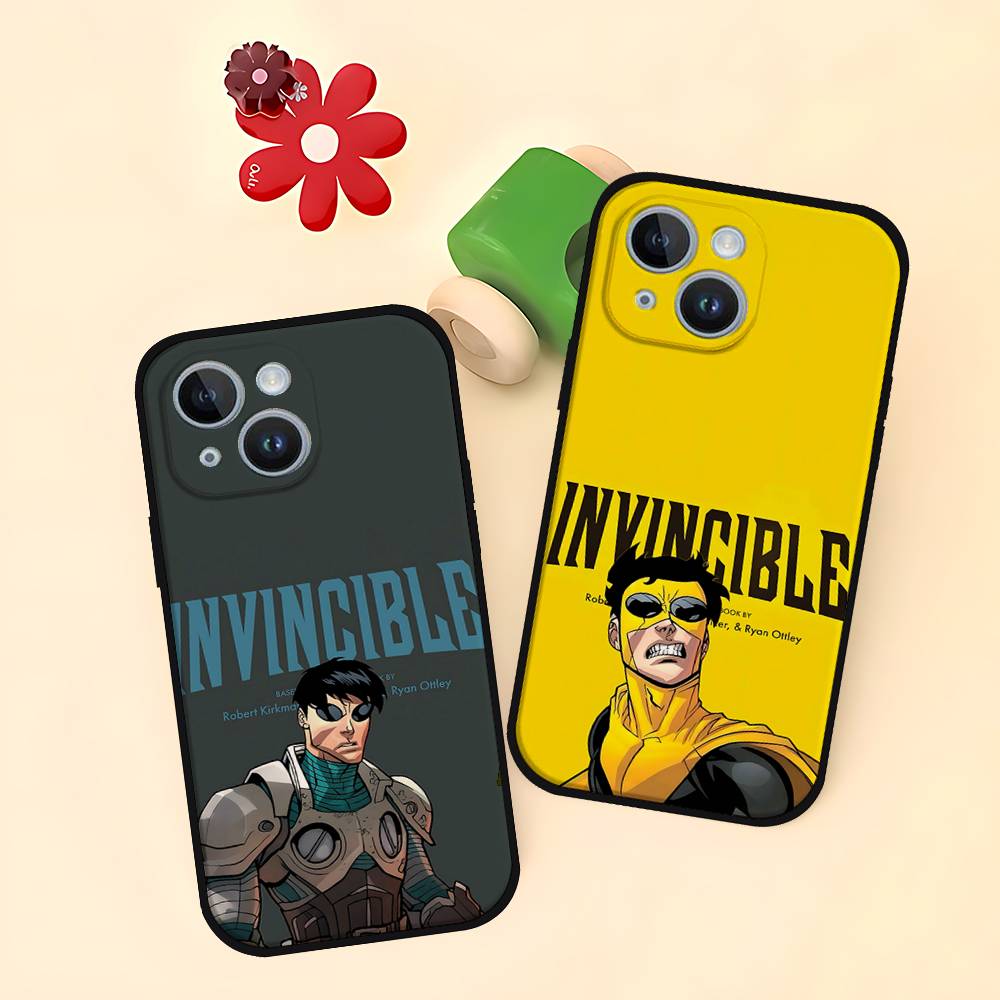 Cartoon I-Invin-cibles Phone Case For IPhone 17/16/15/13/14 Pro Max/ 11Plus/X/Xr/Xs Max/12mini