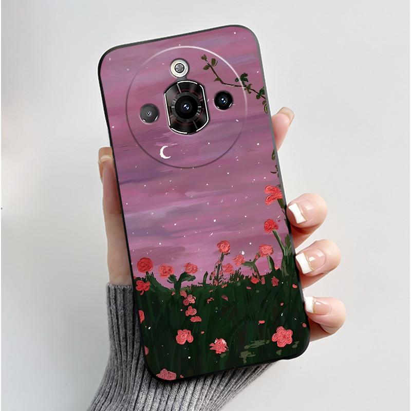 Cute Cartoon Case For ZTE Nubia Focus Pro 5G Capa Printing Shell Protective Cover Coque Soft Silicone Black Casing Fundas