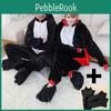 Womens Sleepwear Men Pajamas Winter Nightgown Long Sleeves Bat Kigurumi Jumpsuit Hooded Homewear Pajamas Robes