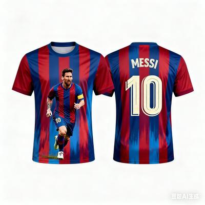 Summer Short Sleeve Portrait Football T-shirt Men Sports Casual Outdoor Daily T-shirt Fashionable Comfortable Loose Soft Breathable T-shirt