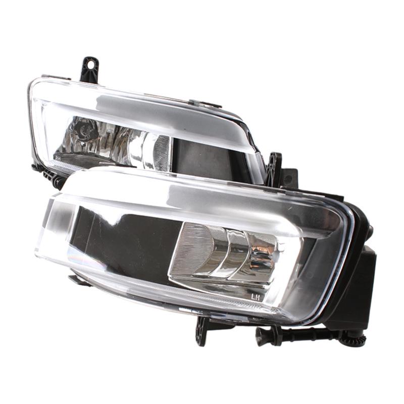 Volkswagen Golf 13-17 Fog Light Set with Daytime Running Light & Bumper Assembly