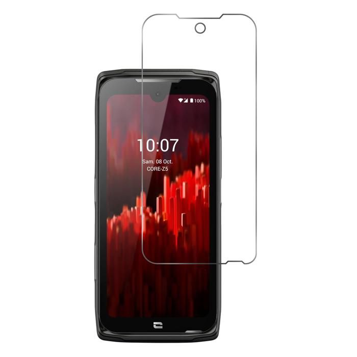 Tempered Glass - Phonillico® - Crosscall Core Z5 - Pack of 2 - Screen Protector - Scratch Resistant