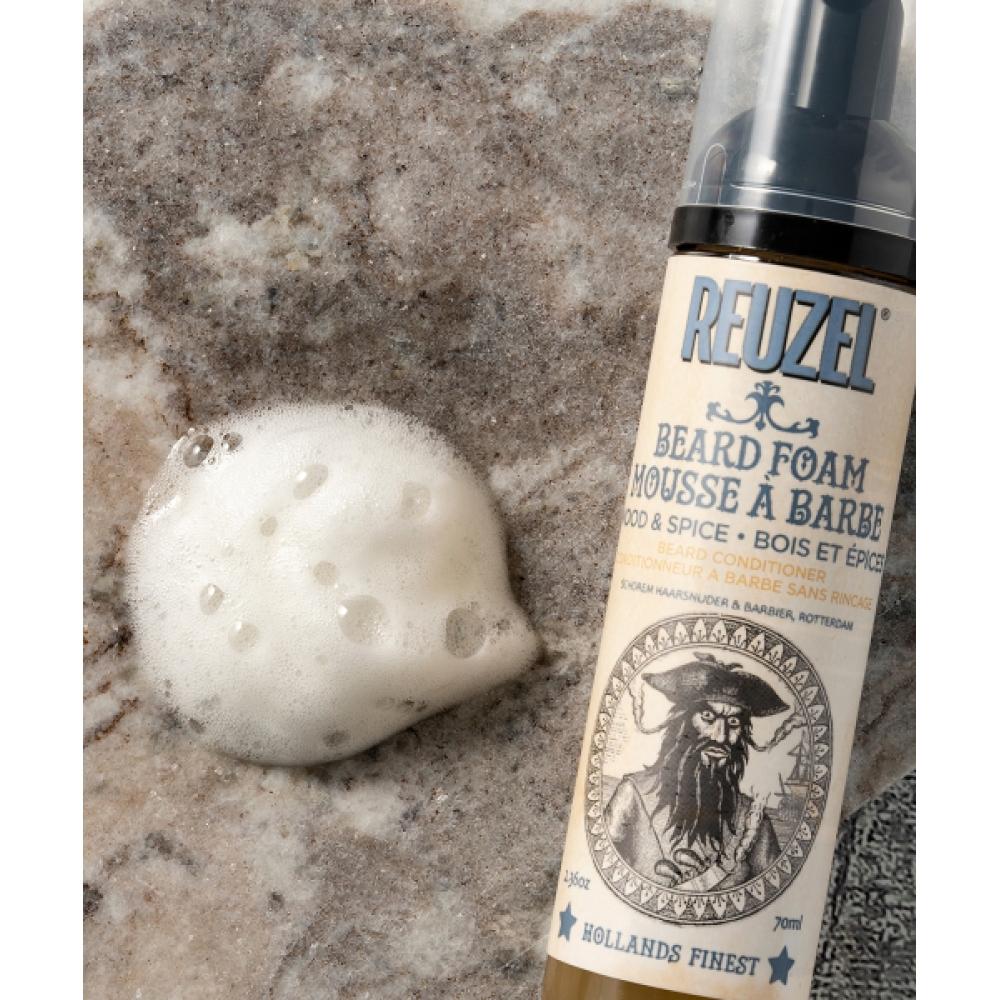 Reuzel Beard Foam Wood   Spice 70ml
