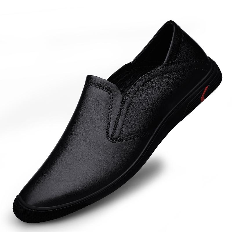FashionSummer Luxury Shoes Brand Designer Men Loafers Genuine Leather Casual Shoes Mens Slip-ons Mocasines Hombre Man Moccasin Spring