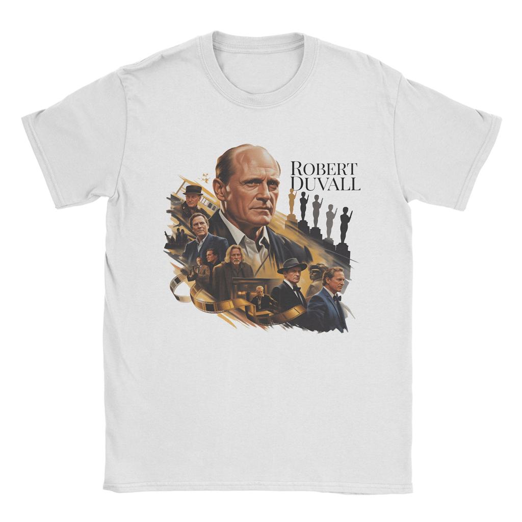 Robert Duvall TShirt Summer  Harajuku TShirts Mens  Cotton Breathable Oversized Clothing ShortSleeve Vintage Tops
