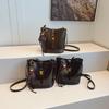 Popular Handbag Bag Women's New Trendy Retro Bucket Bag Niche Versatile Shoulder Messenger Bag