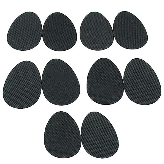 5 Pairs Pebble Shape Non-slip Shoes Pad Easy To Use Compact
