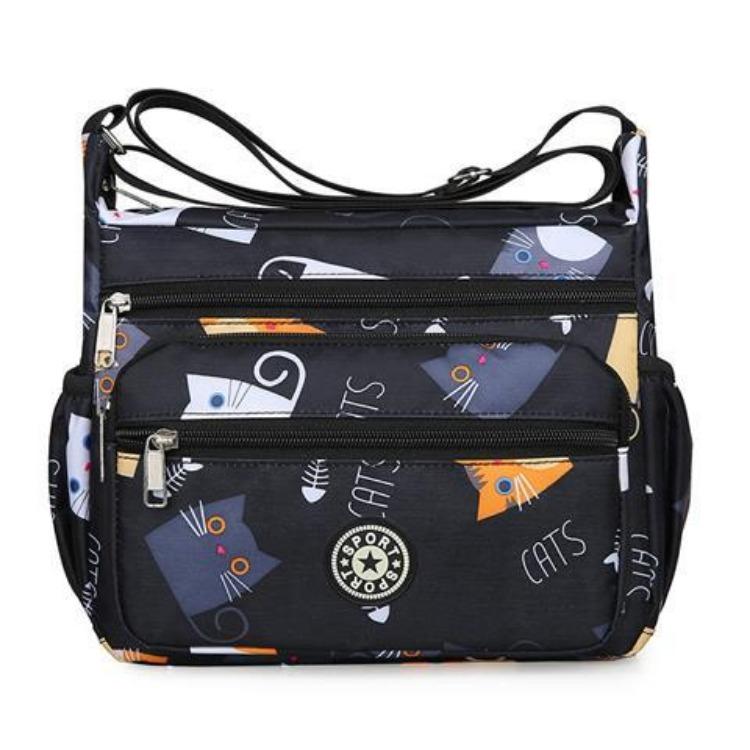 Dame Flerlags Skulderveske Crossbody-veske Ryggsekk Oxford-stoff Dameveske Stor Kapasitet Morsveske