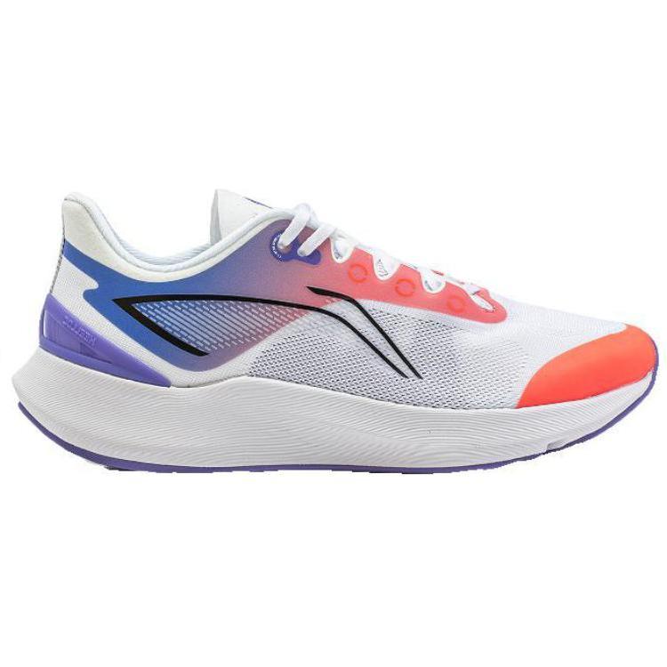 Li-Ning Comfortable Versatile Durable Low-Top Casual Running Shoes Women sneaker White Blue ARBT004-6