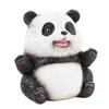 Panda Figur Niedlich Lebensecht Robustes Harz Panda Tierfigur Ornament für Zuhause Büro Schreibtisch