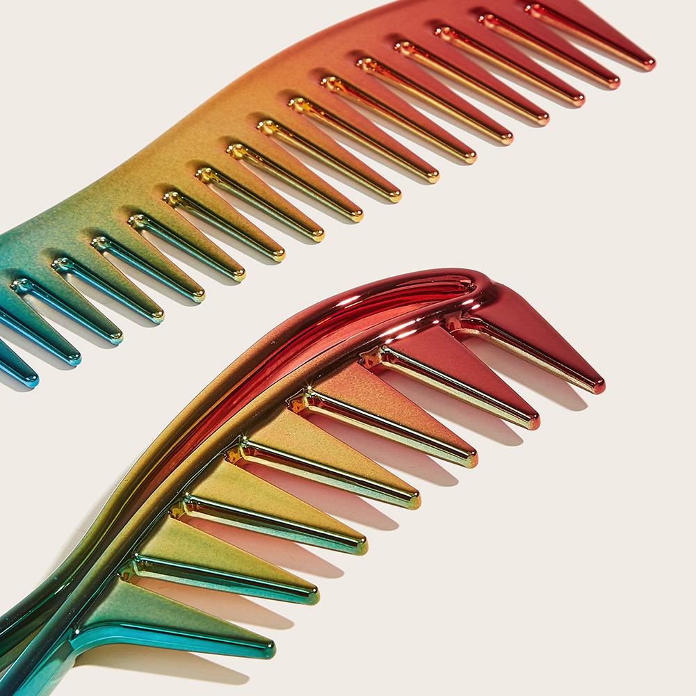 Breiter Zahnkamm Für Lockiges & Nasses Haar – Entwirrungskamm Mit Großem Abstand – PP-Kunststoff