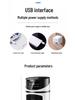 Jinzheng Mini USB Desktop Fan & Humidifier - Portable Air Conditioner for Office & Dorm.