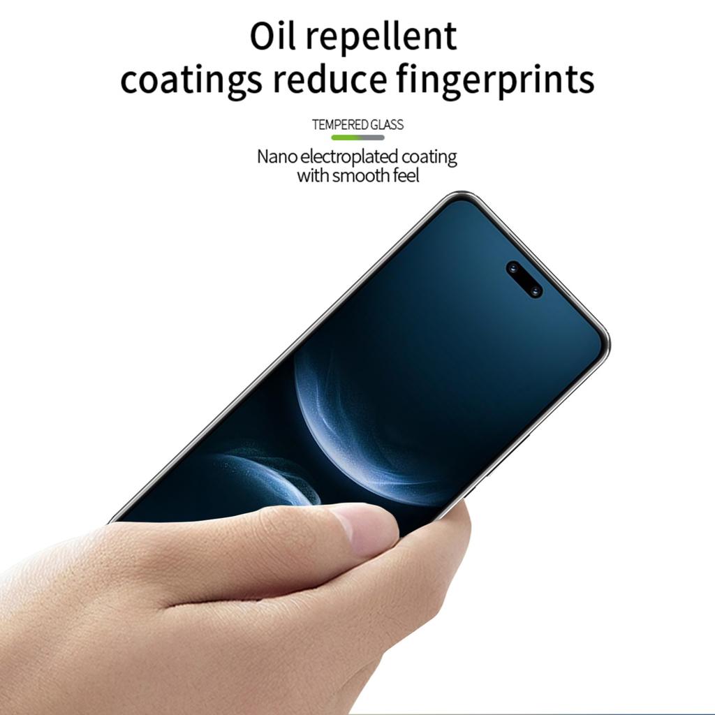 For Huawei Nova 13 Pro 5G/Huawei Nova 14 Pro 5G Screen Protector MOFI 3D Hot Bending Full Glue Tempered Glass Film