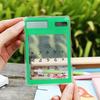 Transparent Calculator 8-Digit Display Calculator Solar Power Supply Calculator for Home School