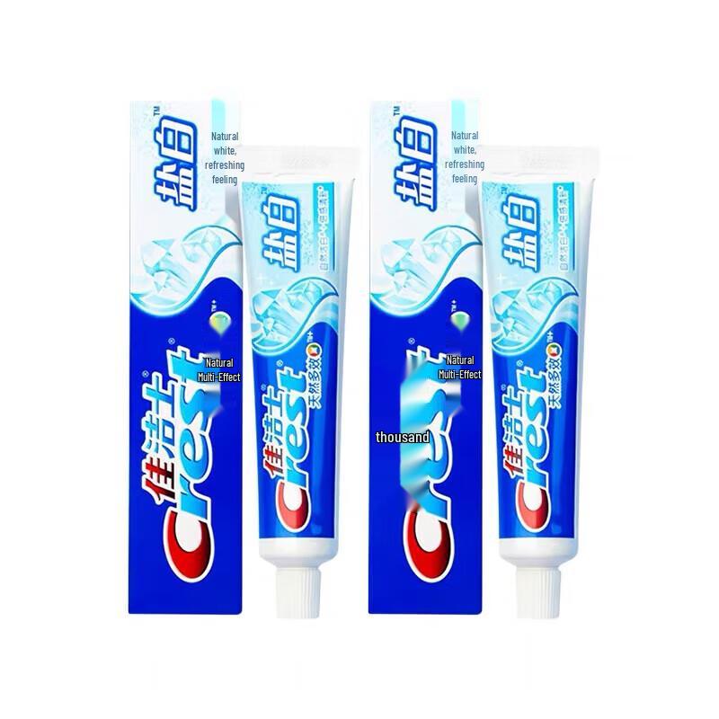 Crest Natural Multi-Effect Salt Whitening Toothpaste