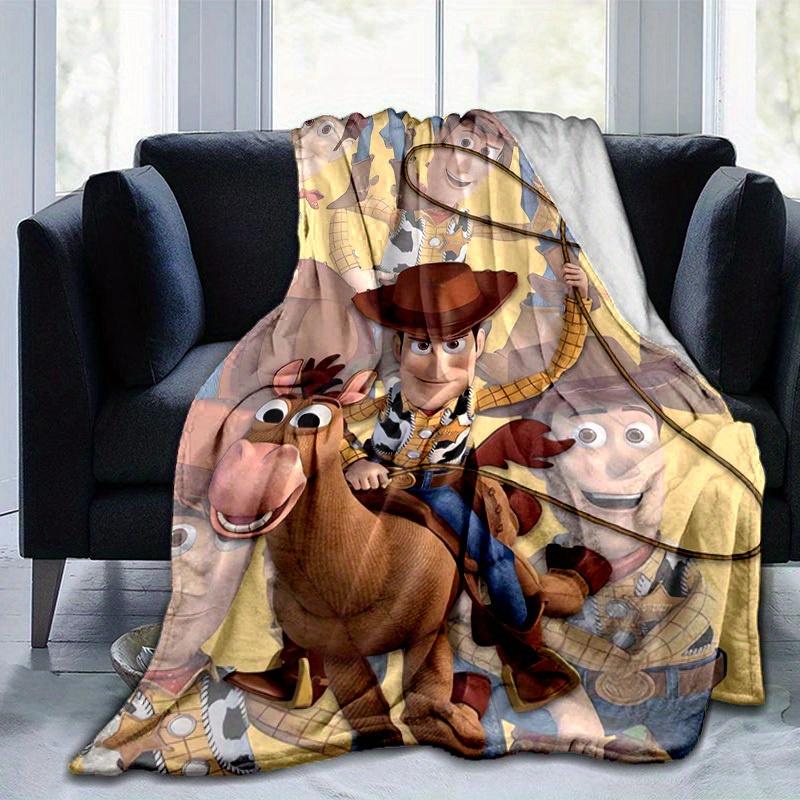 1 pezzo, Coperta Toy Story Woody Morbida e Accogliente Plaid per Arredamento Casa, Copridivano, Uso Esterno, Viaggio
