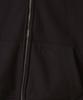 Erer Men Oversized Sweat Hoodie Zip-Up Brown