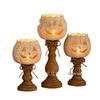 Cross-border Hot Selling Pumpkin Candle Holder for Halloween