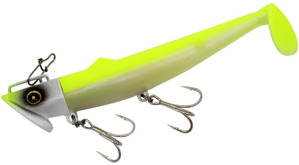 

Hayabusa Jackeye Furifuri Shad 20g No.7 Setouchi Lemon Glow Kiss 20g