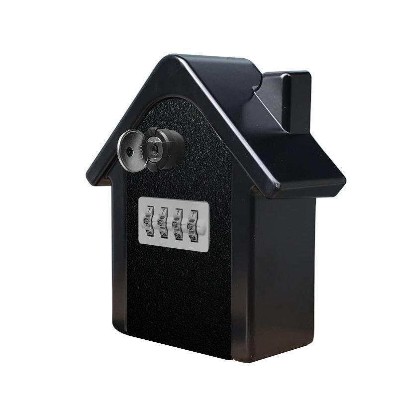 Dual-Access Combination Lock Key Box for Homes & Construction Sites