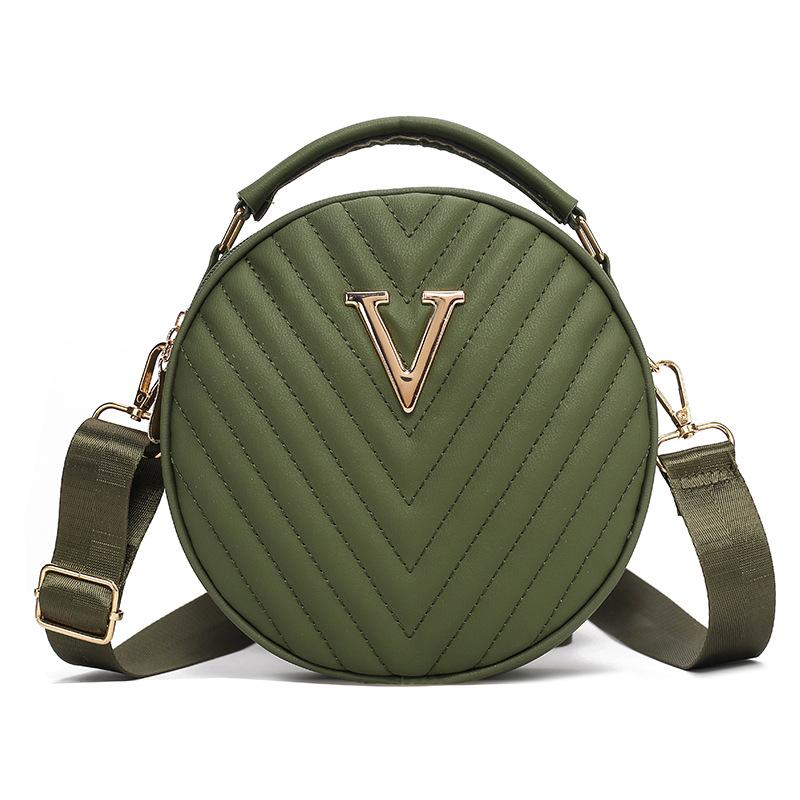New European and American Large Capacity Women's Bag Simple and Fashionable One Shoulder Crossbody Multi Layer Bag
