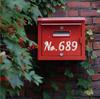 5Pcsset Colorful Letter Stickers Self-Adhesive Vinyl Alphabet Number Sticker For Mailboxsign Door Address Numbercardscups