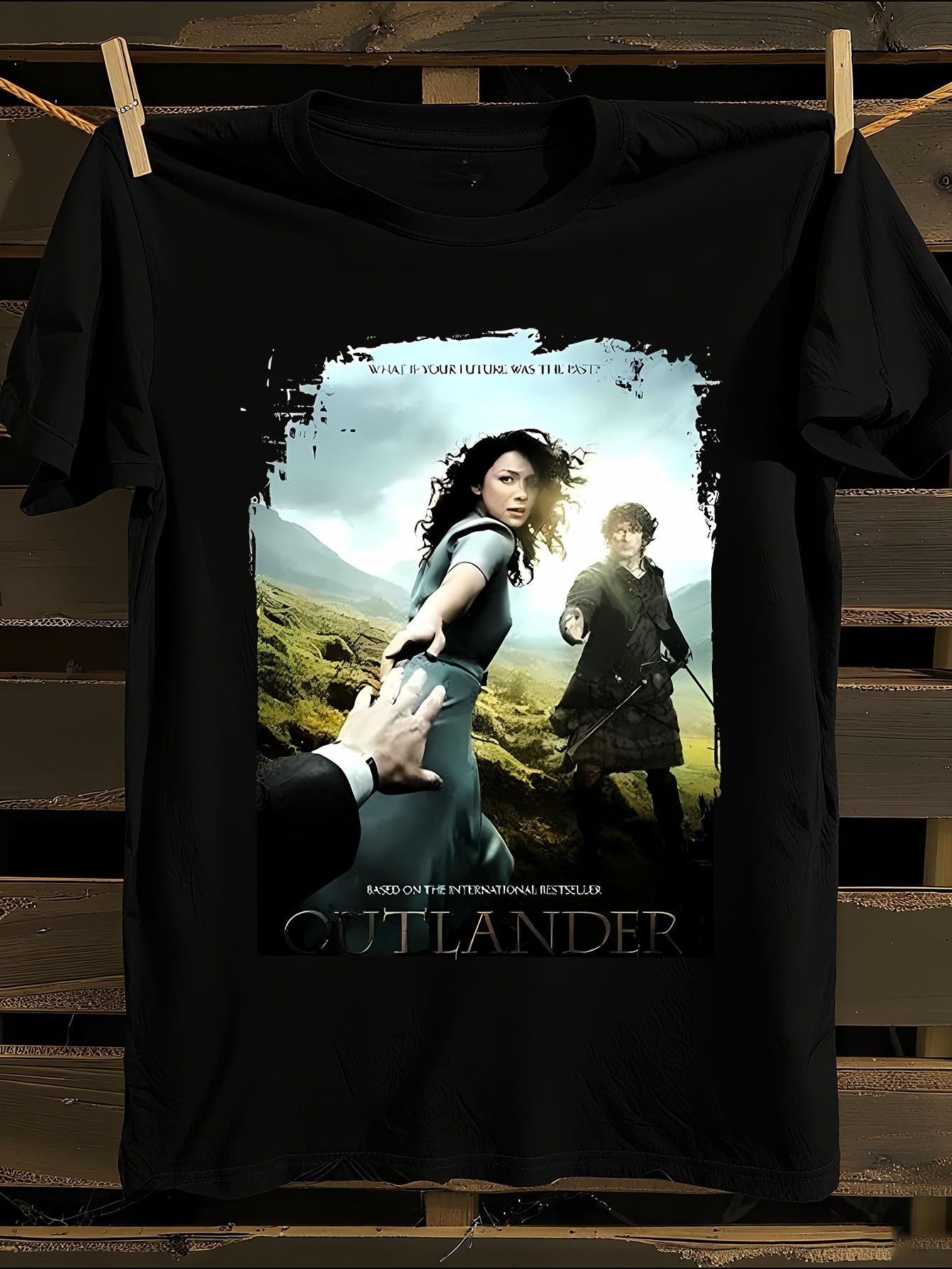 Outlander TV Show Inspired Vintage T-shirt L