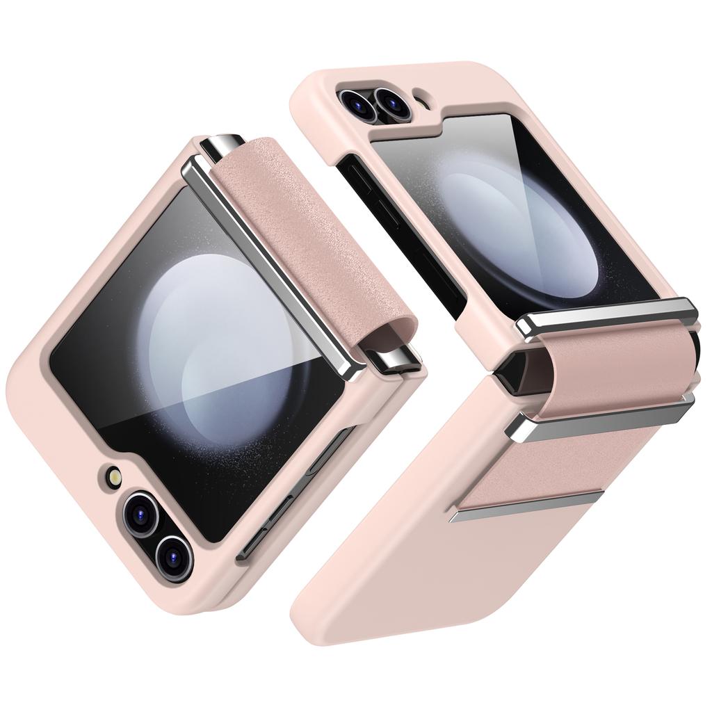 Galaxy Z Flip6 Rubber Strip Protection Phone Case for Samsung Galaxy Z Flip 6 5  Flip6 Flip5 5G Shockproof Fall Prevention Cover