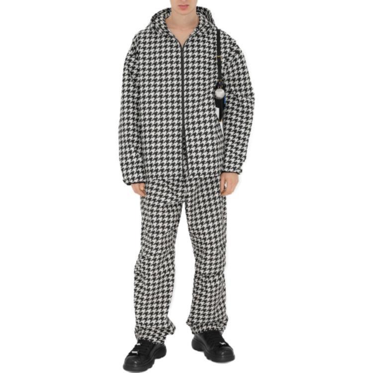 Burberry Houndstooth Trousers Men's 80820331