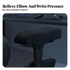 Ergonomic Armrest Pad with Memory Foam Contoured Cushion Removable
