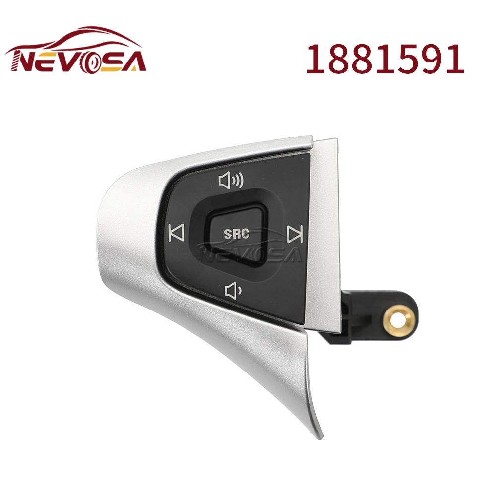 1881591 1881593 For SCANIA P G R T Series Cruise Control Switch Speed Steering Wheel Button Knob Autocruise Menus Dashboard 1881591-Left