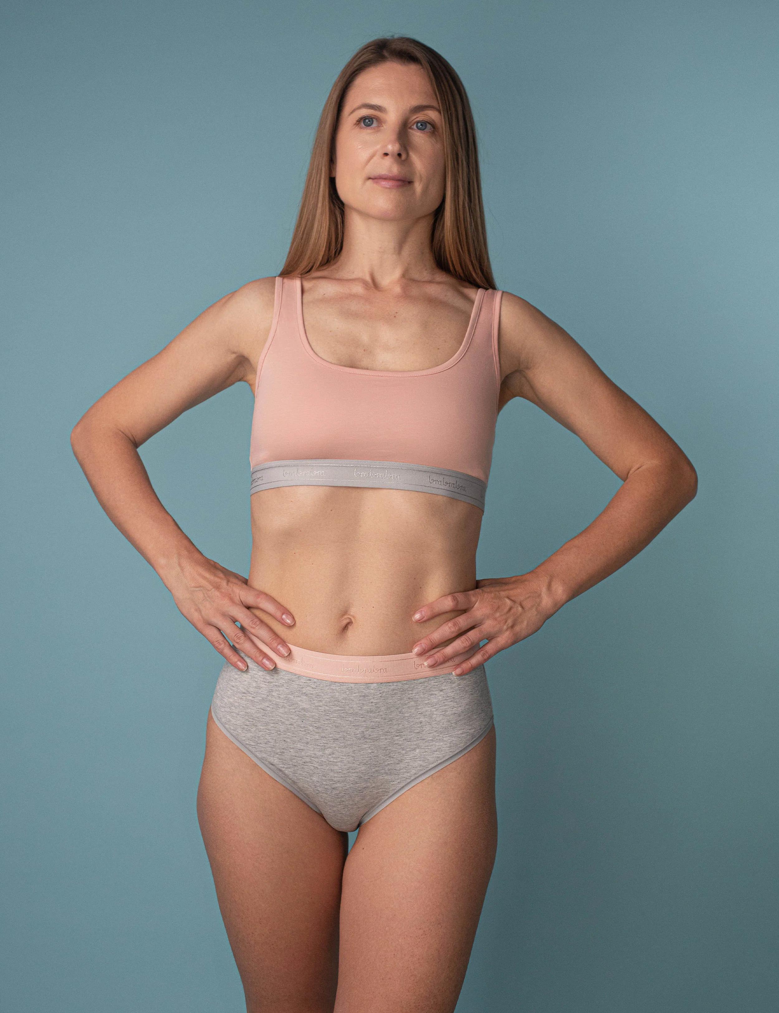 

Трусики сліп brabrabra (84940) 1(XS) сірий