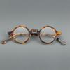 Retro Acetate glasses Myopia Hyperopia Prescription Round Eyeglass Frames Customizable Prescription Small Face Designer frame