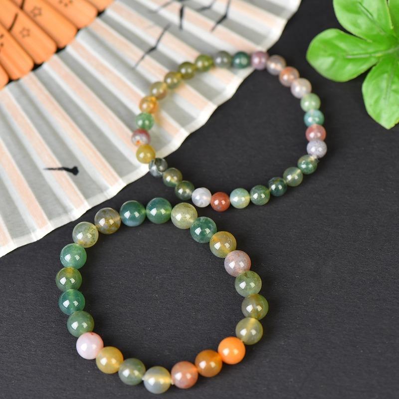 Colorful bead fashion bracelet jade jewelry crystal jade bracelet bracelet men's and women's jewelry
