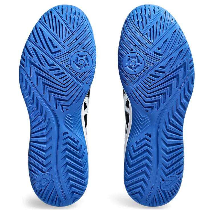 Asics Gel Dedicate 8 Wide Black Tuna Blue Men Sneakers 1041A410-002